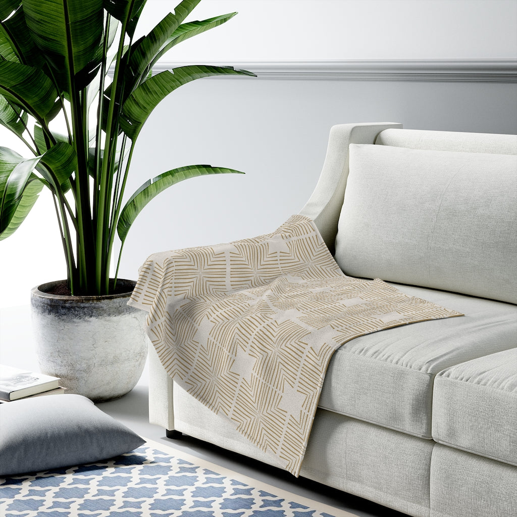 Pattern Blanket Plush Throw - Shopping Warriors
