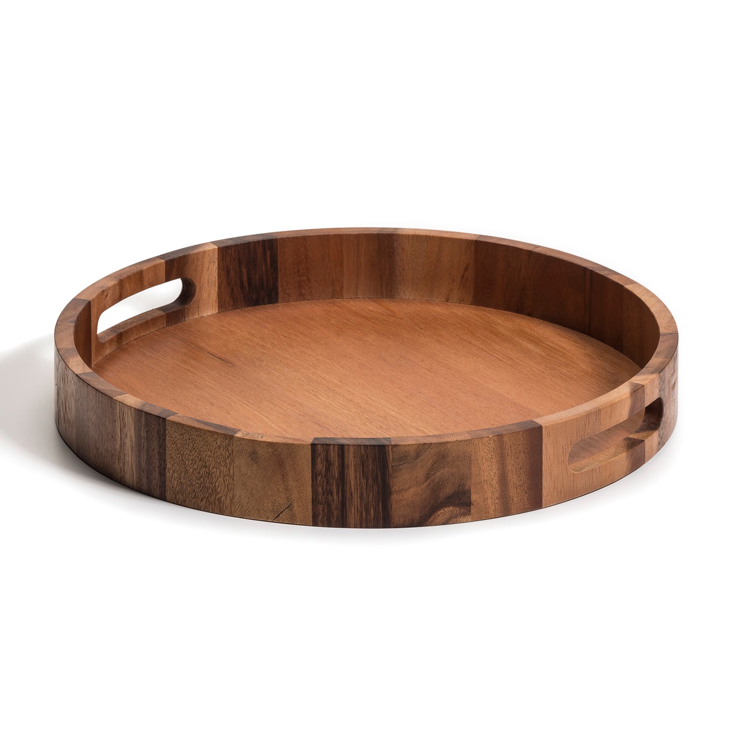 Round Wood Charcuterie Tray - Modern Kitchen Essentials 2024