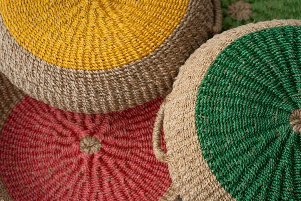 Iris Round Tray I Olive - Shopping Warriors