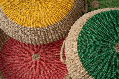 Iris Round Tray I Olive - Shopping Warriors
