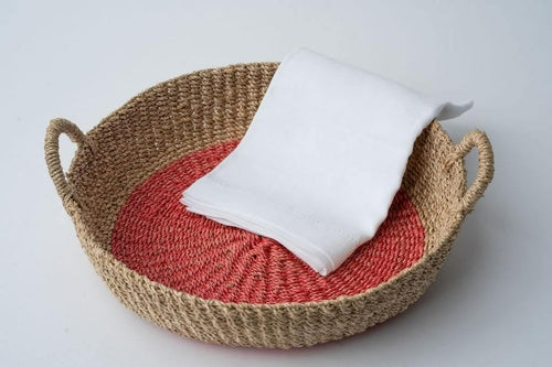 Iris Round Tray I Pink - Shopping Warriors