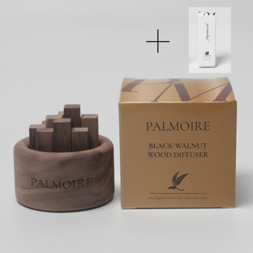 Wood Diffuser - Black Walnut Wood - Shopping Warriors