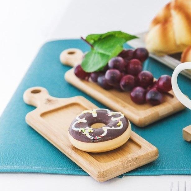 8 X 2.75 inch Bamboo Tray - Kitchen Organic Serveware 2024