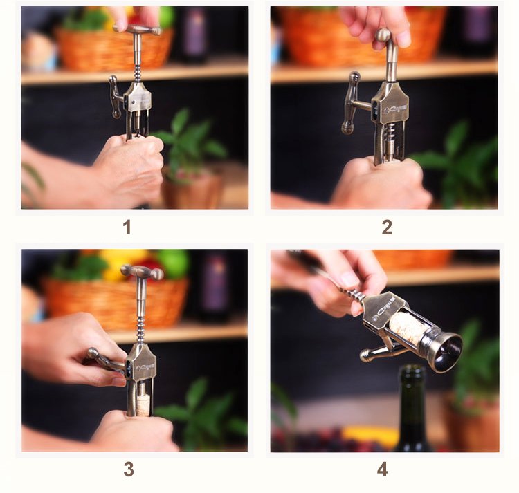 Luxury Red Wine Corkscrew - Shopping Warriors
