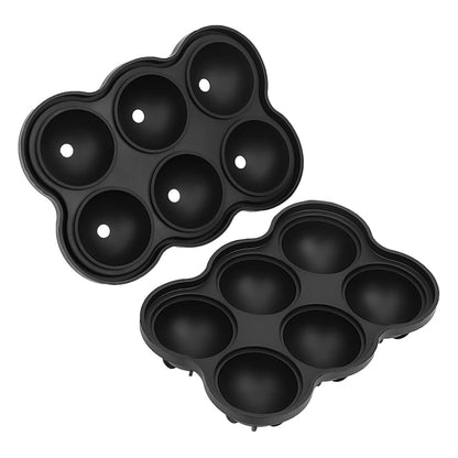 Large Ice Cube Maker Silicone Mold 6 Cell Ice Ball - Shopping Warriors
