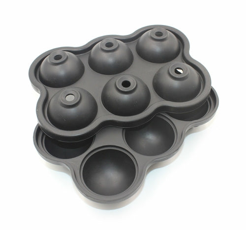 Large Ice Cube Maker Silicone Mold 6 Cell Ice Ball - Shopping Warriors