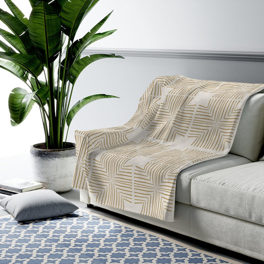 Pattern Blanket Plush Throw - Shopping Warriors