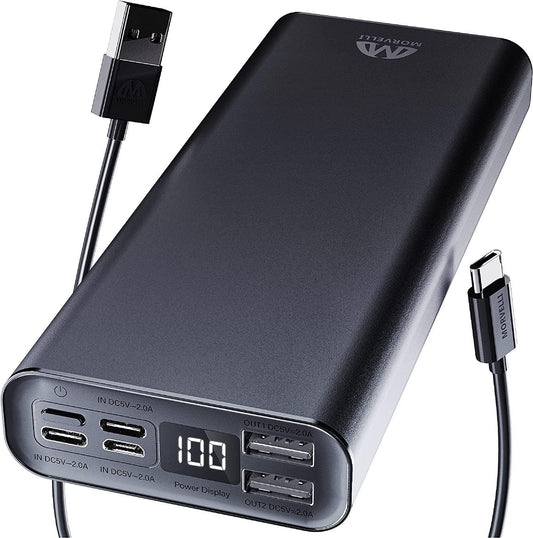 Portable Charger Real Capacity 20000mAh Power Bank with Smart IQ - Shopping Warriors