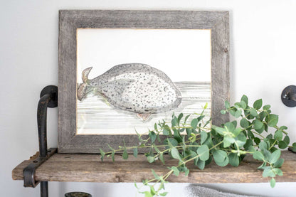 5inches x 7inches Natural Weathered Gray Picture Frame