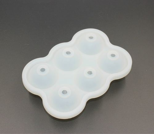 Large Ice Cube Maker Silicone Mold 6 Cell Ice Ball - Shopping Warriors