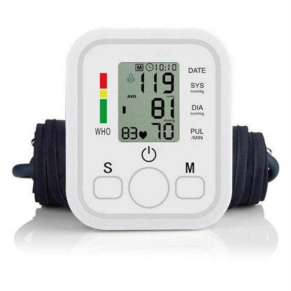 Arm Automatic Blood Pressure Monitor Measuring Arterial Pressure - Shopping Warriors