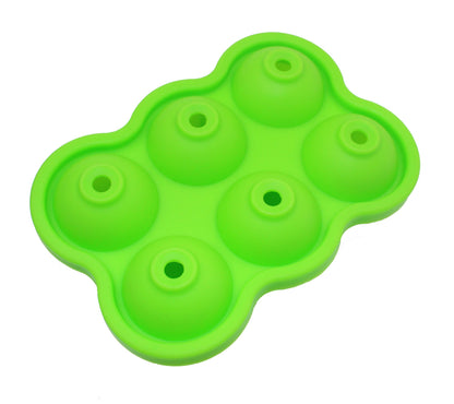 Large Ice Cube Maker Silicone Mold 6 Cell Ice Ball - Shopping Warriors