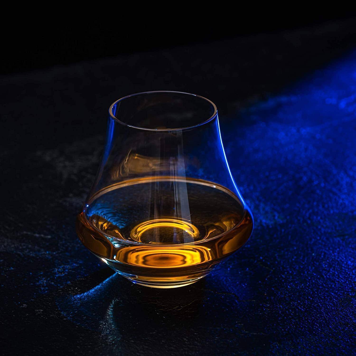 Whiskey Stones & Crystal Nosing Tasting Glass Gift Set - Shopping Warriors