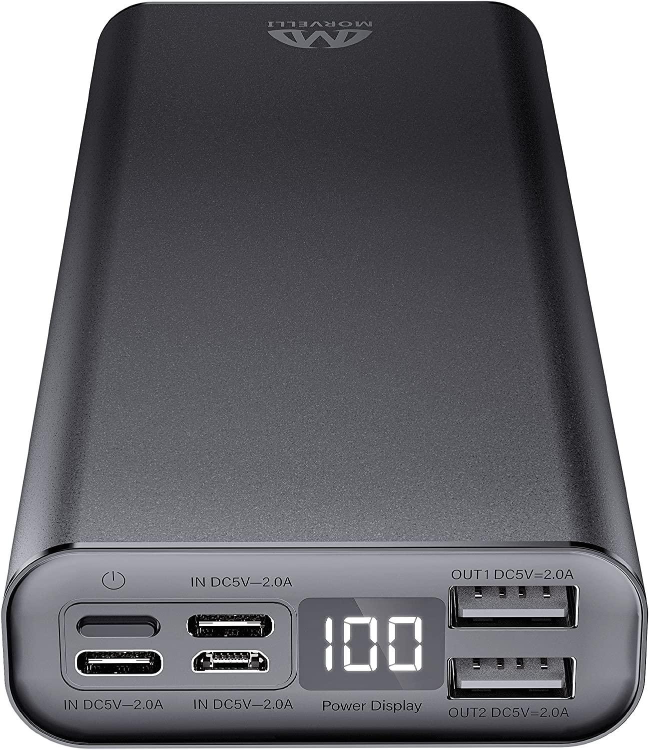 Portable Charger Real Capacity 20000mAh Power Bank with Smart IQ - Shopping Warriors