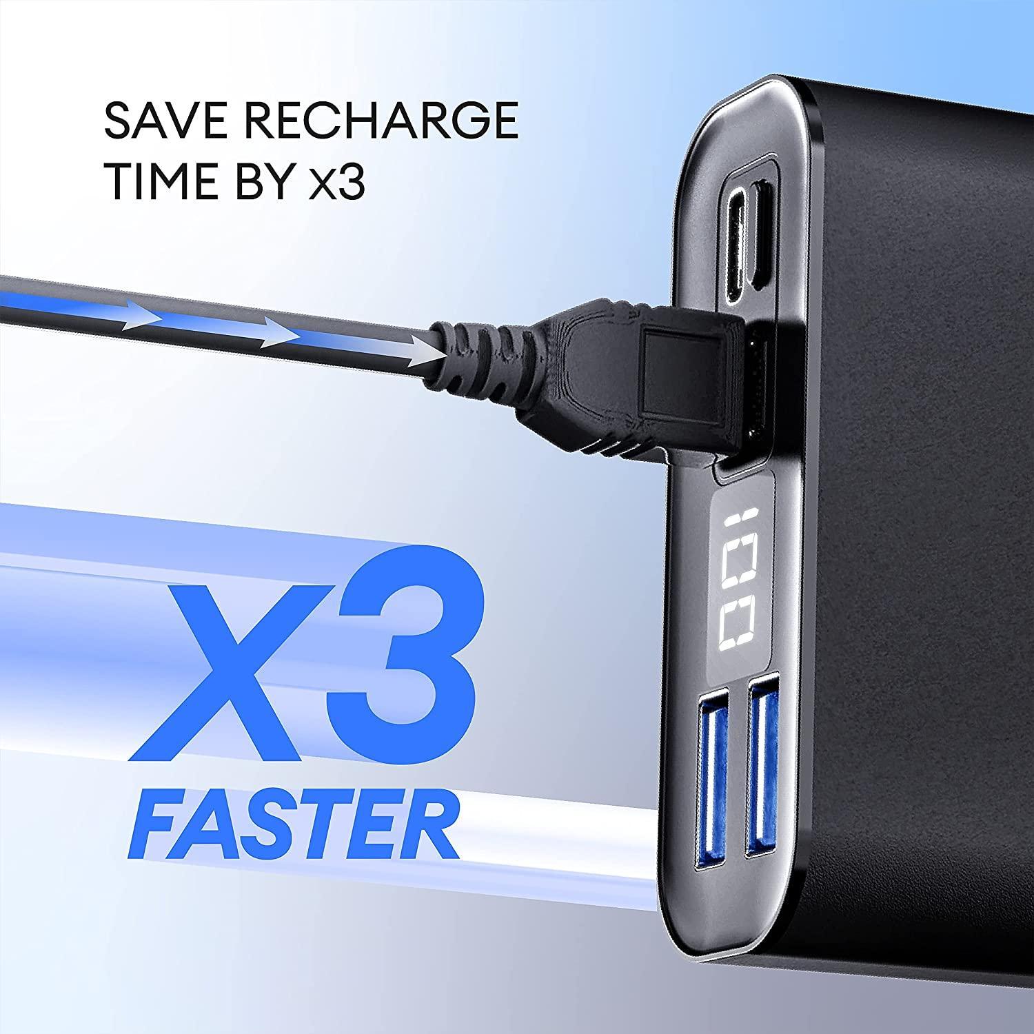 Portable Charger Real Capacity 20000mAh Power Bank with Smart IQ - Shopping Warriors