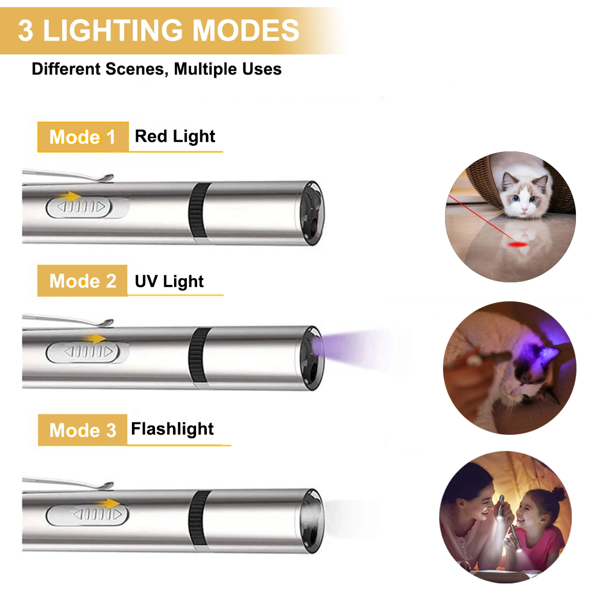 Pet Training Exercise Tool Cat Toys LED Pointer - Shopping Warriors