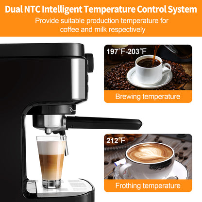 Espresso Machine 20 Bar Coffee Maker Machine - Shopping Warriors
