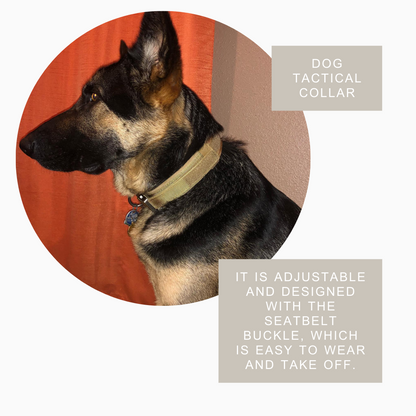 Durable Military Tactical Dog Collar - Shopping Warriors