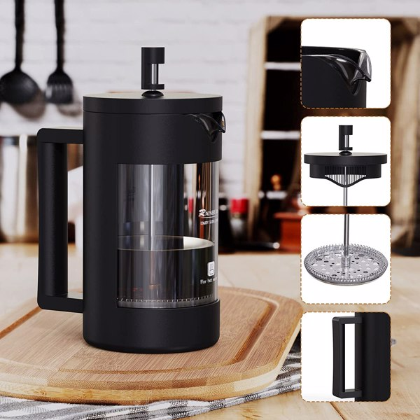 350LM/600ML Mini French Press Coffee Maker - Shopping Warriors