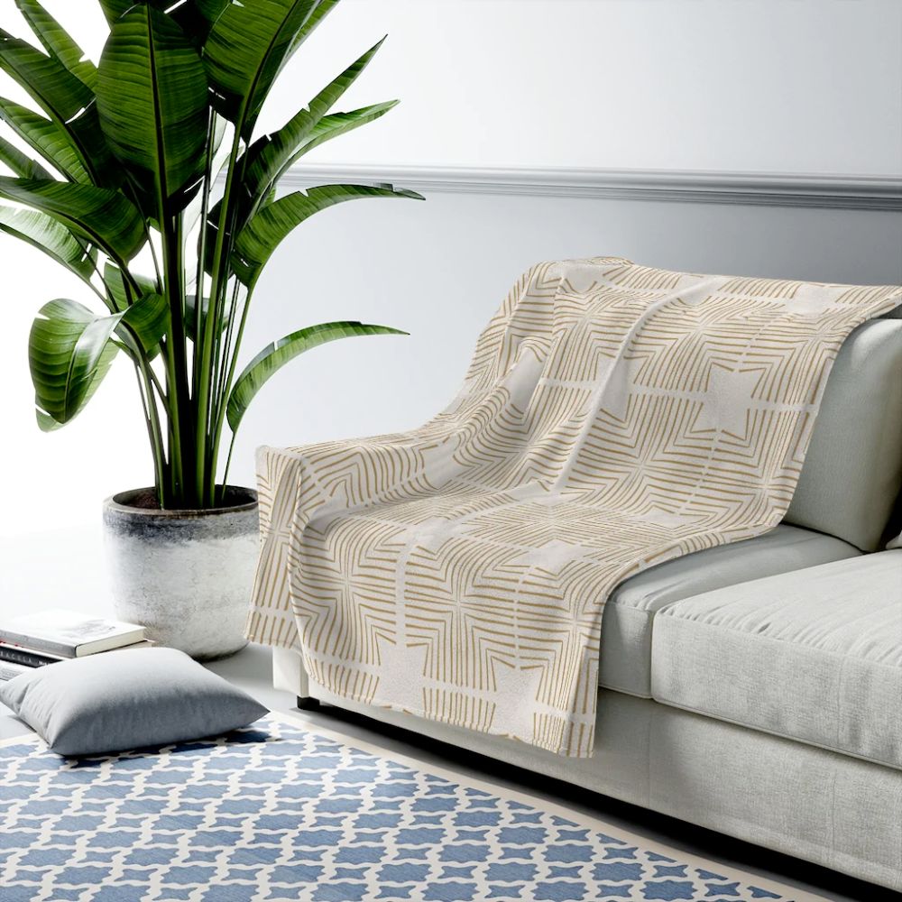 Pattern Blanket Plush Throw - Shopping Warriors