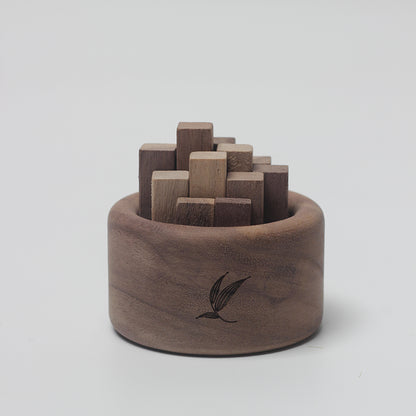 Wood Diffuser - Black Walnut Wood - Shopping Warriors