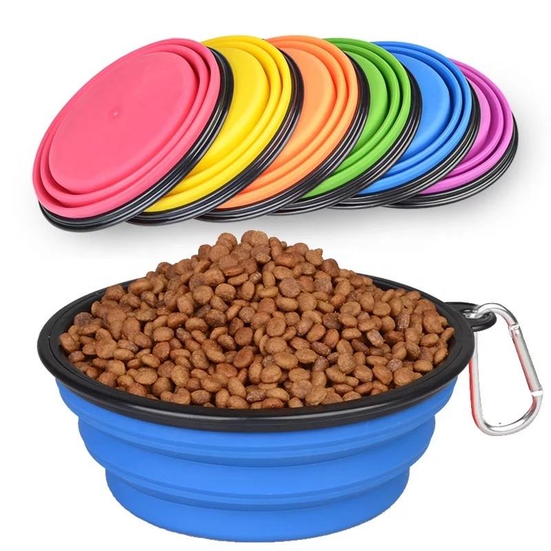 COLLAPSIBLE SILICONE TRAVEL PET BOWL - Shopping Warriors
