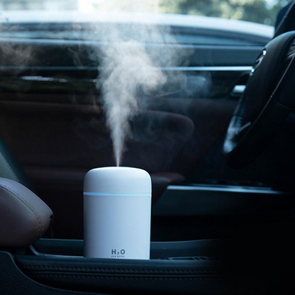 Portable Air Humidifier Aroma Essential Oil Diffuser for Car Home - Shopping Warriors