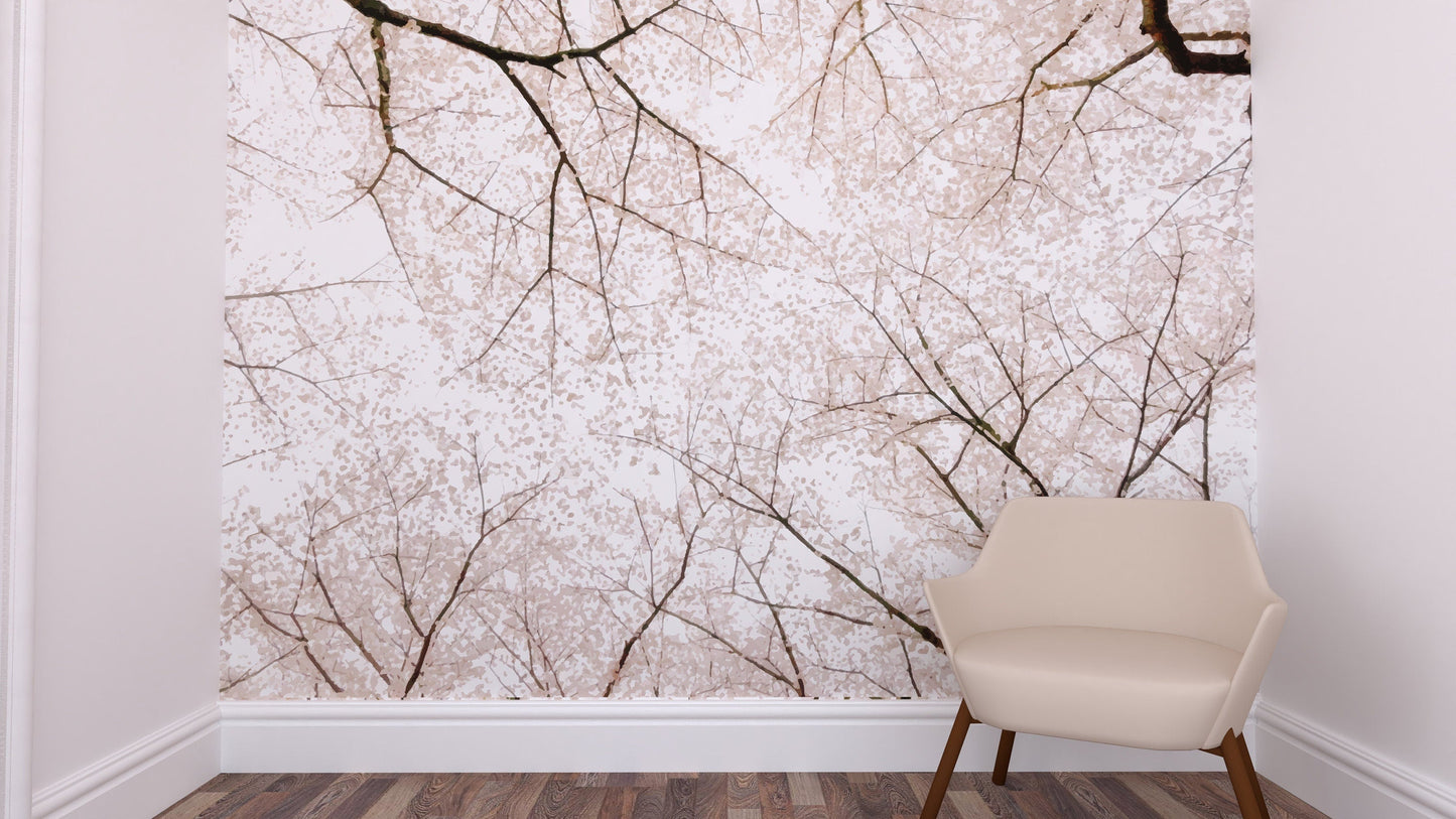 Cherry Blossom Mural Wallpaper