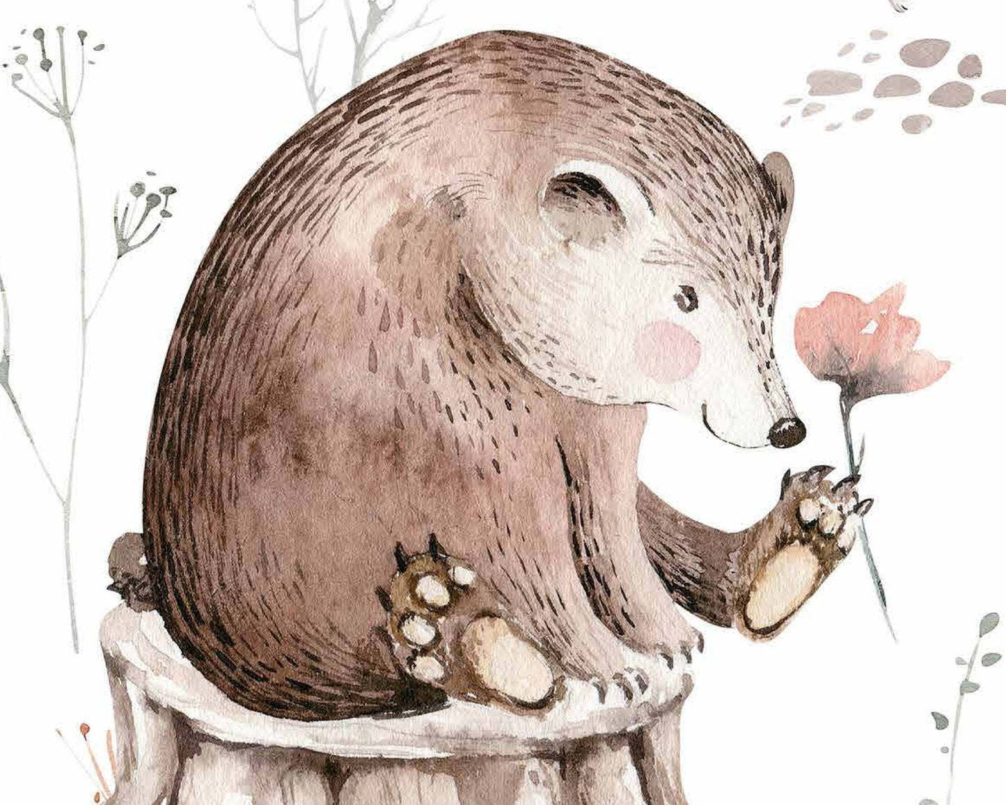 Animals In The Forest Wallpaper