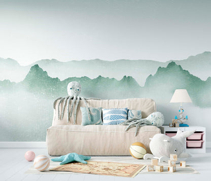 Watercolour Ombre Wallpaper