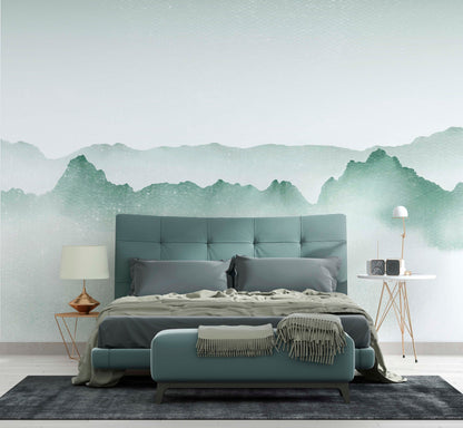 Watercolour Ombre Wallpaper