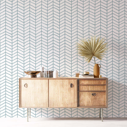 Herringbone Wallpaper
